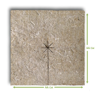 hennep mulchschijf tegel 44cm