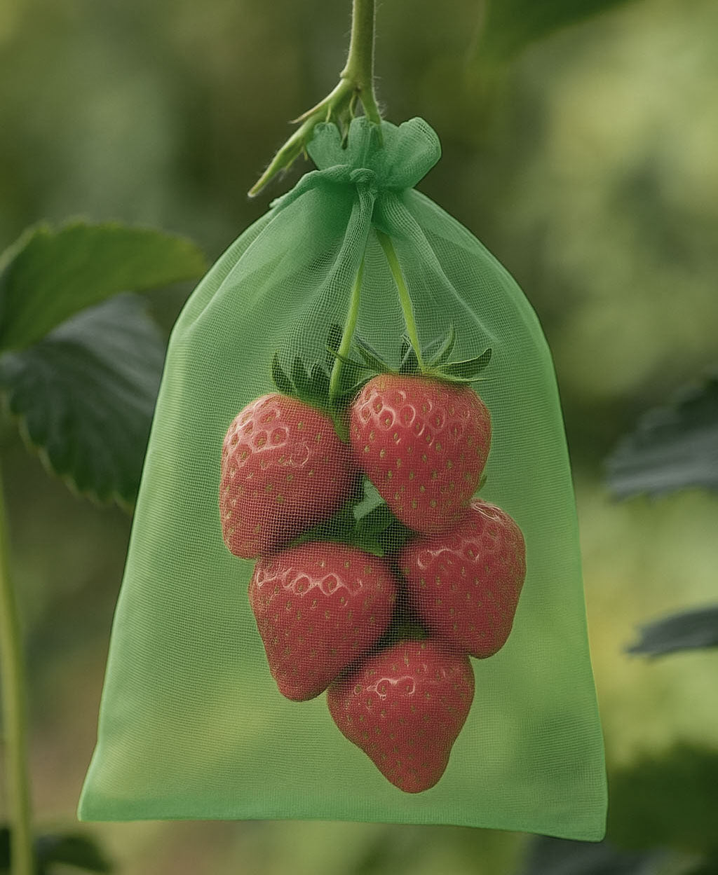 aardbeien in beschermzakje